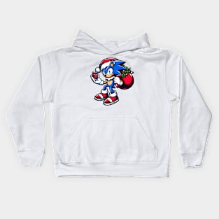 Sonic The Xmas 04 Kids Hoodie